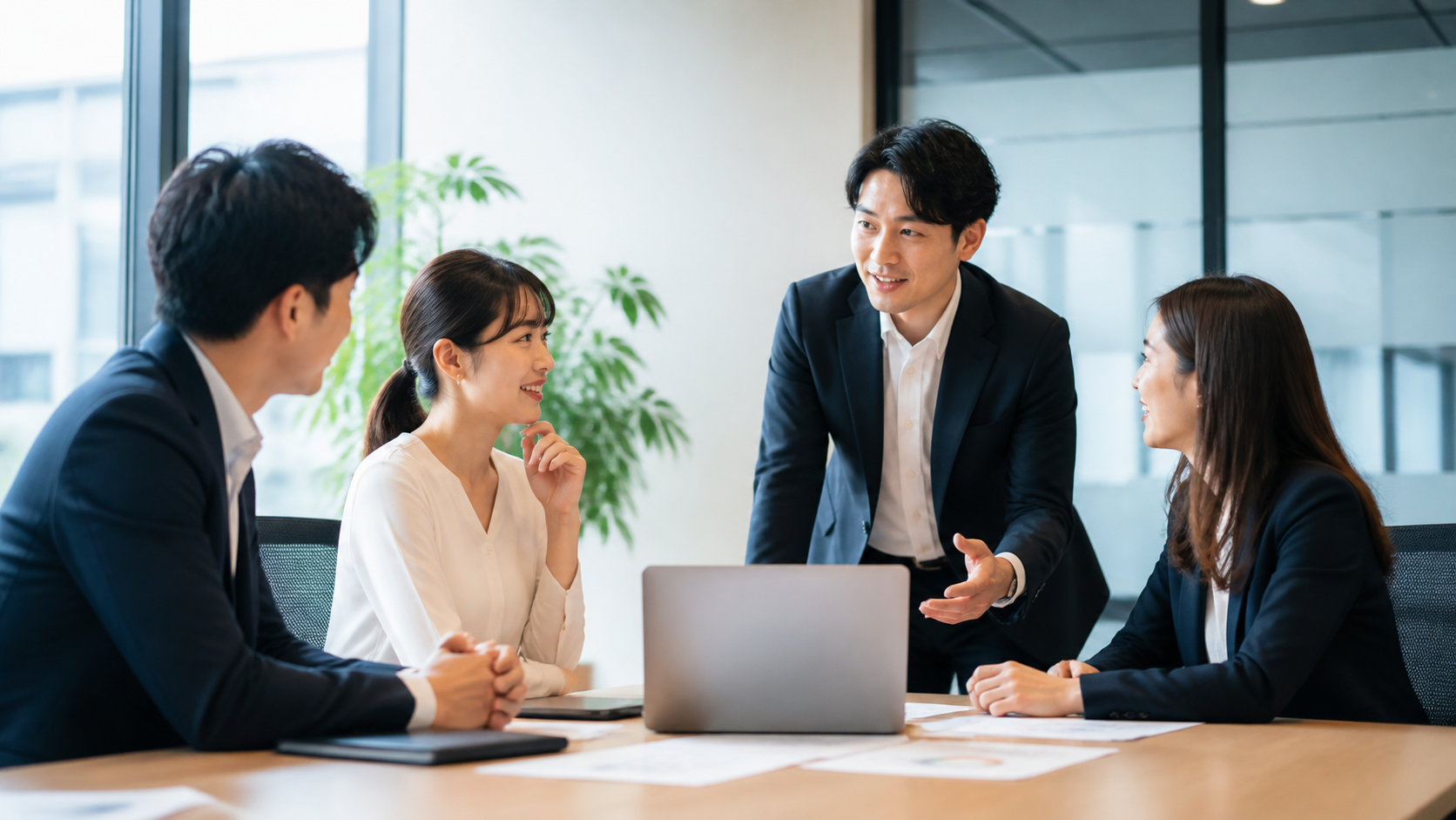 チームでの議論